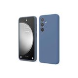Zipax Samsung Galaxy S24 İle Uyumlu Fe Kılıf Silikon Kapak Azn Frst Mavi