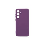 Zipax Samsung Galaxy S24 İle Uyumlu Fe Kılıf Silikon Kapak Zr Biye Mor