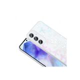 Zipax Samsung Galaxy S24 İle Uyumlu Fe Kılıf Soft Silikon Mgsafe Özellikli Kapak Zr Folk Pembe