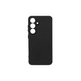 Zipax Samsung Galaxy S25 İle Uyumlu Kılıf Silikon Kapak Zr Bye Siyah