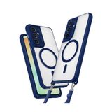 Zipax Samsung Galaxy S25 İle Uyumlu Plus Kılıf Silikon Kapak Azn Penta Lacivert