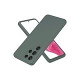 Zipax Samsung Galaxy S25 İle Uyumlu Ultra Kılıf Silikon Kapak Zr Biye Yeşil