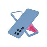 Zipax Samsung Galaxy S25 İle Uyumlu Ultra Kılıf Soft Silikon Kapak Azn First Mavi
