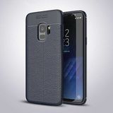 Zipax Samsung Galaxy S9 Kılıf Deri Görünümlü Silikon Zipax-Zr-Niss