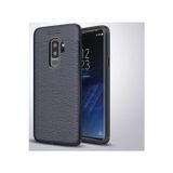 Zipax Samsung Galaxy S9 Plus Uyumlu Kılıf Deri Görünümlü Silikon Zr-Niss