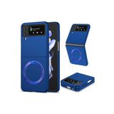 Zipax Samsung Galaxy Z Flip 4 Kılıf -Azn-Mata Fold + Kablo Koruyucu + Ekran Koruyucu