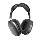 Zipax Samsung Galaxy Z Flip Fold 2 3 4 5 6 7 ile Uyumlu Kafaüstü Bluetooth Kulaklık, Siyah