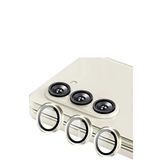 Zipax Samsung Galaxy Z Fold 5 Kamera Lens Koruyucu Cam Metal Azn-Valdez
