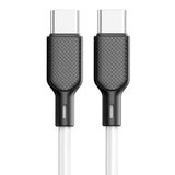 Zipax şarj Kablosu 1 Metre (Zpx) - Ear-EC-153C, 3A Type C to Type C PD Hızlı Ile Uyumlu