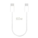 Zipax şarj Kablosu 60w Type-C to Type-C Hızlı şarj Data, Apple iPhone 15 15 Plus 15 Pro 15 Pro Max Kısa Ile Uyumlu
