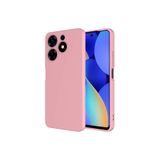 Zipax Tecno Spark 10 Pro İle Uyumlu Kılıf Lansman İçi Kadife Silikon Zr Mara Pembe