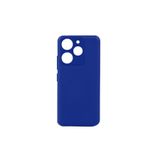 Zipax Tecno Spark 10 Pro İle Uyumlu Kılıf Silikon Kapak Zr Biye Mavi