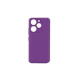 Zipax Tecno Spark 10 Pro İle Uyumlu Kılıf Silikon Kapak Zr Biye Mor