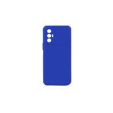 Zipax Tecno Spark 8 Pro İle Uyumlu Kılıf Soft Silikon Zr Bye + Kablo Koruyucu Ekran Mavi