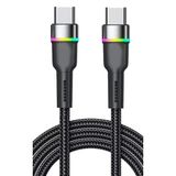 Zipax Trident A24 A25 A29 A54 A60 A80 Type-C Pd 60W Rgb Hızlı Şarj Kablosu Subz-Cl13-Cc