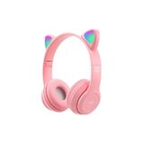 Zipax Trident A25 A29 A55 A80 A53 Pro Kulaklık Kedi Kablosuz Azn P47M Pembe Az