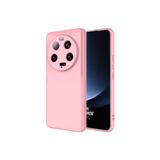 Zipax Xiaomi Mi 13 İle Uyumlu Ultra Kılıf Lansman İçi Kadife Silikon Zr Mara Pembe
