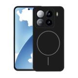 Zipax Xiaomi Mi 15 Pro ile Uyumlu Kılıf, MagSafe Şarj Özellikli, Siyah