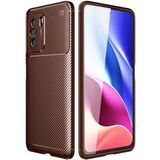 Zipax Xiaomi Poco F3 Kılıf Karbon Görünümlü Silikon Zipax-Zr-Negro
