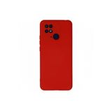 Zipax Xiaomi Poco İle Uyumlu C40 Redmi 10C Kılıf Lansman İçi Kadife Şık Sade Görünüm Azn Nno Kırmızı