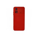 Zipax Xiaomi Poco İle Uyumlu M4 Pro 4G Kılıf Lansman İçi Kadife Şık Sade Görünüm Azn Nno Kırmızı