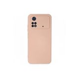 Zipax Xiaomi Poco İle Uyumlu M4 Pro 4G Kılıf Lansman İçi Kadife Şık Sade Görünüm Azn Nno Pembe