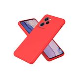Zipax Xiaomi Poco İle Uyumlu X5 Pro 5G Kılıf İçi Kadife Lansman Kapak Azn Nno Kırmızı