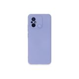 Zipax Xiaomi Redmi 12C İle Uyumlu Kılıf Lansman İçi Kadife Şık Sade Görünüm Azn Nno Lila