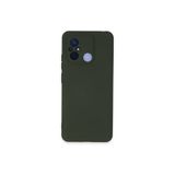 Zipax Xiaomi Redmi 12C İle Uyumlu Kılıf Lansman İçi Kadife Şık Sade Görünüm Azn Nno Yeşil
