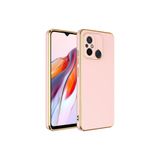 Zipax Xiaomi Redmi 12C İle Uyumlu Kılıf Volet Silikon Pudra
