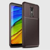 Zipax Xiaomi Redmi 5 Plus Kılıf Karbon Görünümlü Silikon Zipax-Zr-Negro
