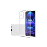 Zipax Xiaomi Redmi Note 12 Pro İle Uyumlu 5G Kılıf Şeffaf İnce Esnek Silikon Süper 5Gşeffaf