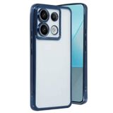 Zipax Xiaomi Redmi Note 13 Pro 4G ile Uyumlu Kılıf, Silikon, Lazer Lensli Kamera Korumalı, Lacivert