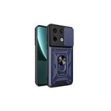 Zipax Xiaomi Redmi Note 13 Pro 5G Kılıf Magnetik Standlı Kamera Korumalı Kapak Zr-Sürgülü