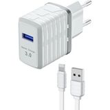 Zipax Zipax Apple Iphone 13 - 13 Pro - 13 Pro Max Lightning Şarj Aleti Quick Hızlı - AZ-C32QL - Beyaz