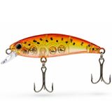 Zıpır Colorado Shrimp 50mm 4.5gr Yavaş Batan LRF Sahte Yem, Karides Aksiyonlu Jerk Maket Balık, 30-40 cm Dalış Derinlikli Tuzlu Tatlı Su Spin Yem Çupra Sargoz Mırmır Karagöz Levrek İçin Yapay Yem