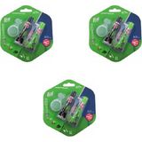 Zipper 3 Adet Zipper Glue Epoksi Çift Komponentli Yapıştırıcı Metal Cam Porselen
