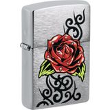 Zippo 200 23FPF Rose Tattoo Design Çakmak