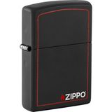 Zippo 218 ZB Mat Siyah Benzinli Çakmak Rüzgar Geçirmez Özellik ile Şık Tasarım