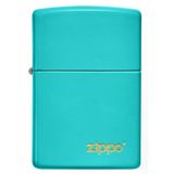 Zippo 49454Zl-087048 Flat Turquoise Zippo Lasered Çakmak (Z2.2) Vitrin