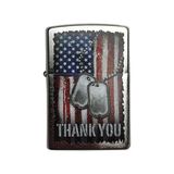 Zippo 56161 American Flag Thank You Design Çakmak