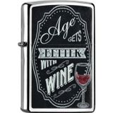 Zippo Age Gets Better With Wine Dizayn Çakmak