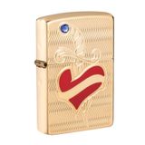 Zippo Armor Heart And Sword Design Lighter 49303 Çakmak
