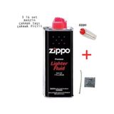 Zippo Benzin 125 Ml + Zippo Çakmak Taşı + Zippo Fitil 3'Lü Set