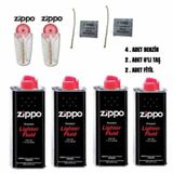 Zippo Benzin 4 Adet 2 Taş ve 2 Fitil 8'Li Set