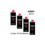 Zippo Benzinili 125 ml 3 Adet Çakmak
