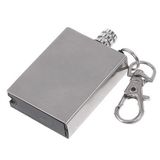 Zippo Benziniyle Çalışan Sonsuz Metal Kibrit & Anahtarlık