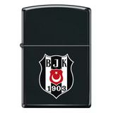 Zippo Beşiktaş Football Club Dizayn Lisanslı Çakmak - Black Matte