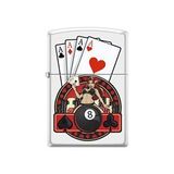 Zippo Beyaz Poker Kadın Woman 214-001935 Çakmak