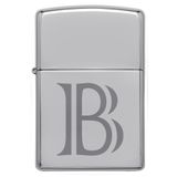 Zippo Çakmak B Harf Gümüş Gri